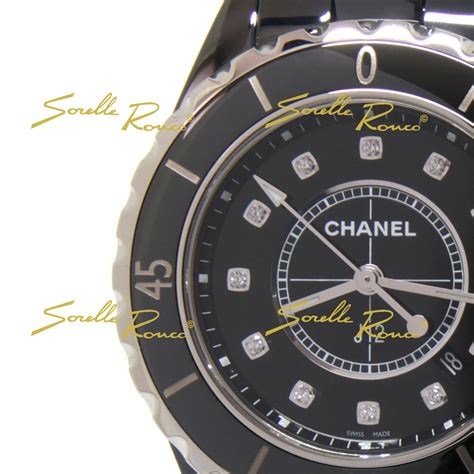 orologio chanel j12 nero prezzo|Orologi Chanel J12 d'Occasione .